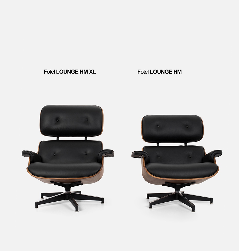 Fotoliu Lounge Hm Xl 84,5x81x91 cm, Negru - King Home [8]