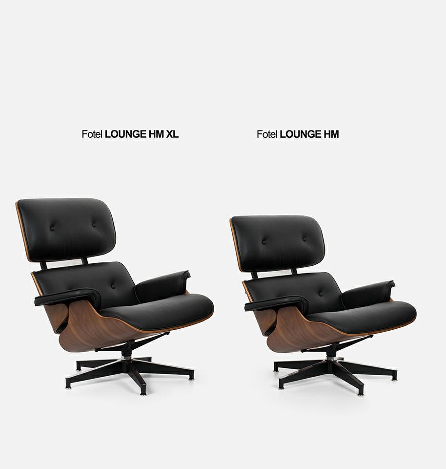 Fotoliu Lounge Hm Xl 84,5x81x91 cm, Negru - King Home [9]