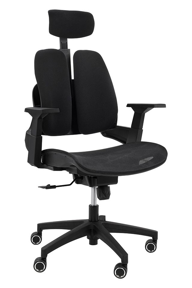 Produse - Scaun de Birou Ventiler, Negru - King home