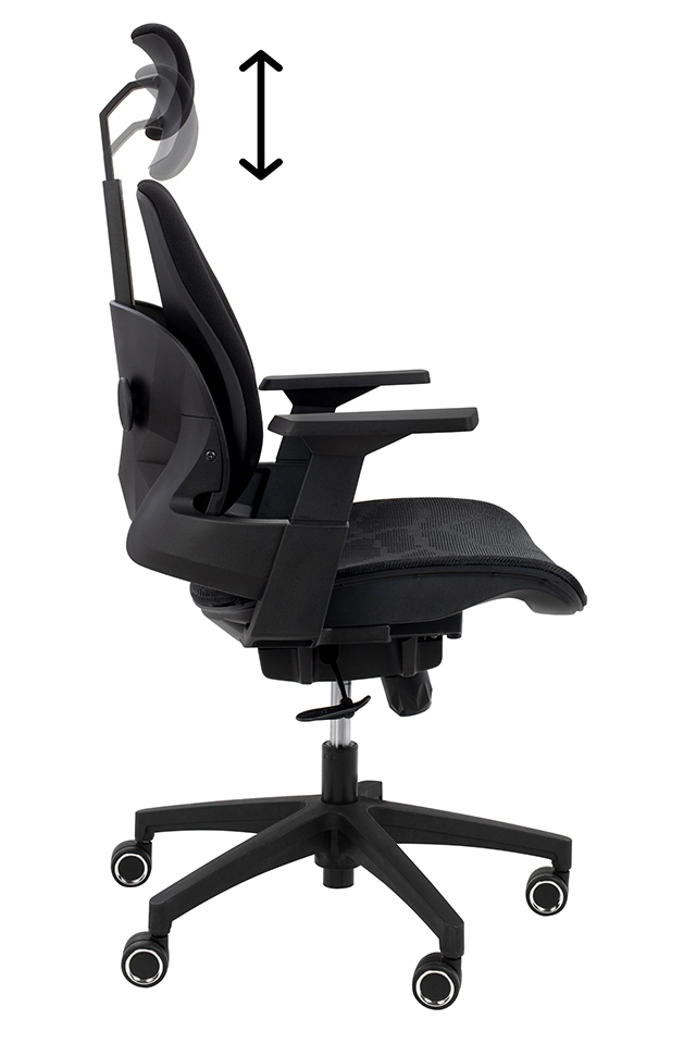 Scaun de Birou Ventiler, Negru - King home [4]