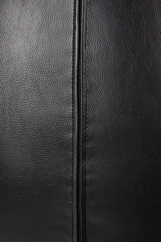 Fotoliu Egg Szeroki Pu 80x70x110 cm, Negru - King Home [6]