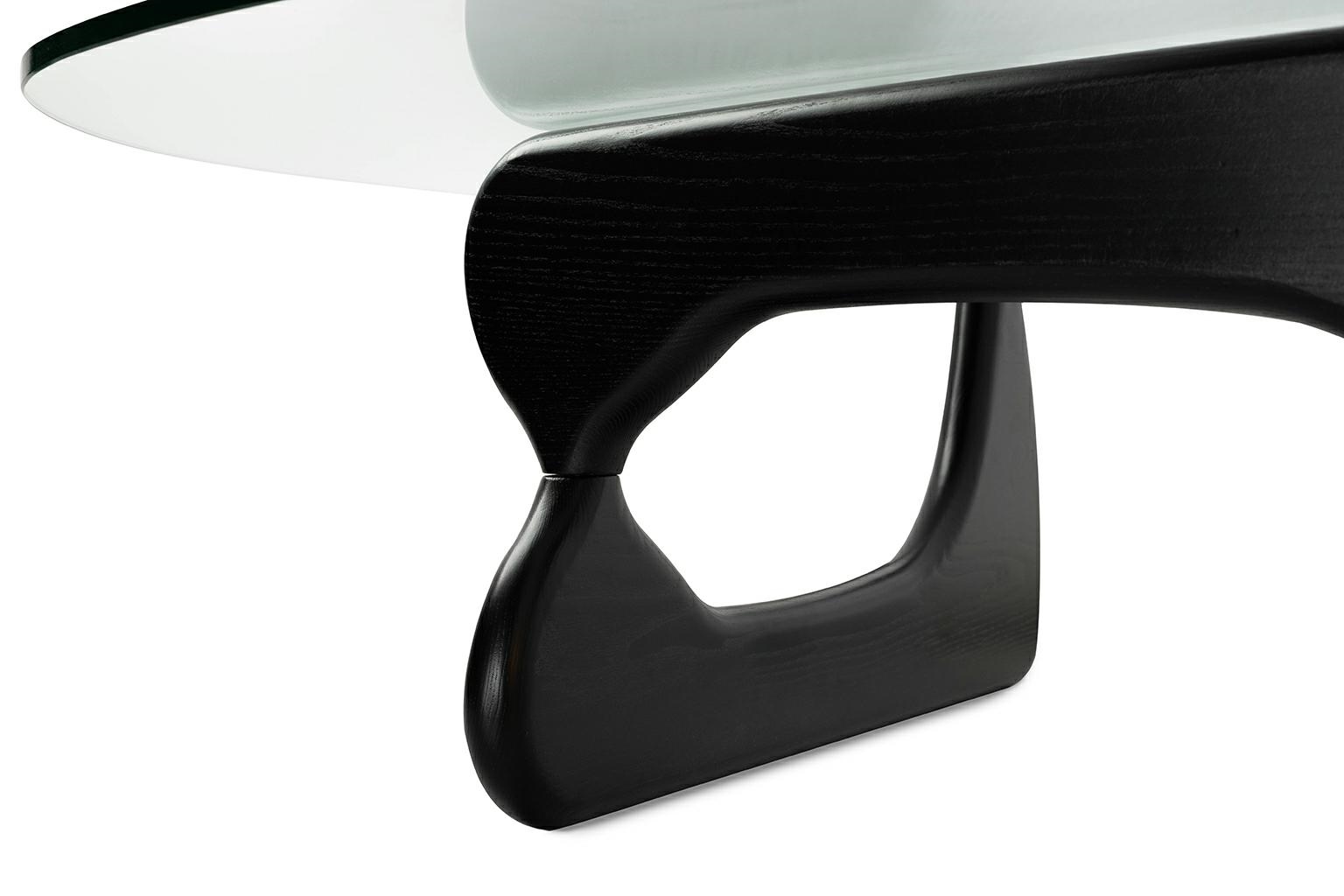 Măsuță de Cafea Stable Black 126x90x36,5 cm, Sticlă Negru - King Home [4]