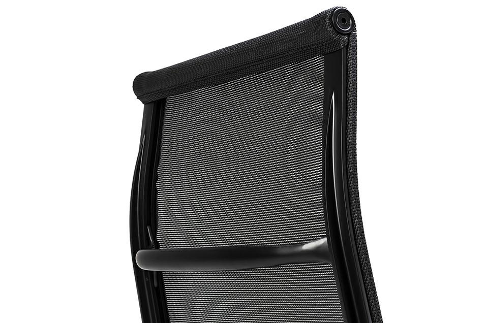 Scaun de Birou Aeron Premium, Aluminiu Negru Satinat - King Home [9]