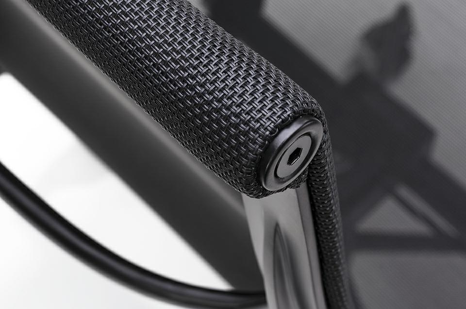 Scaun de Birou Aeron Premium, Aluminiu Negru Satinat - King Home [14]