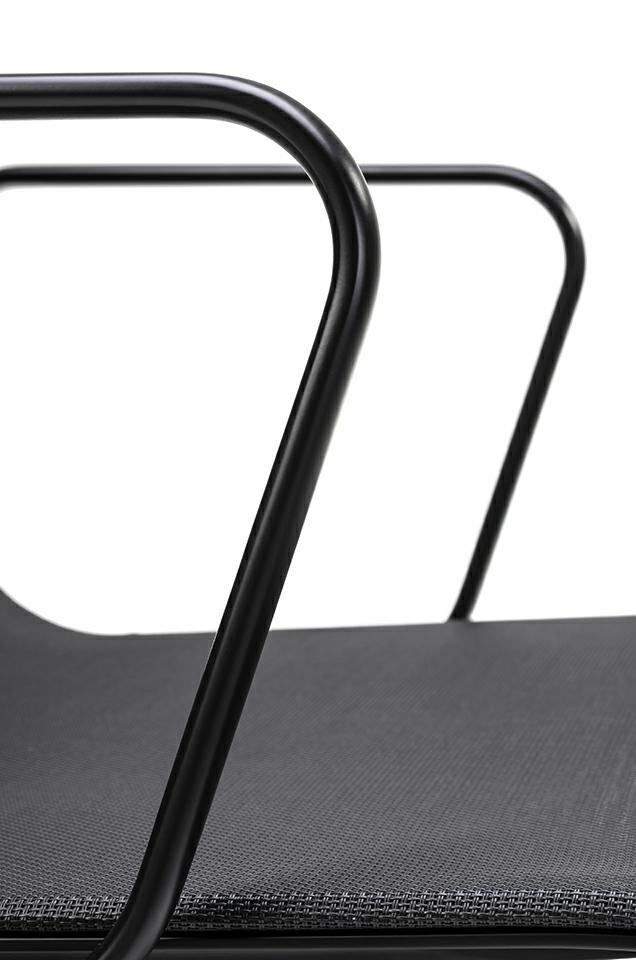 Scaun de Birou Aeron Premium, Aluminiu Negru Satinat - King Home [16]