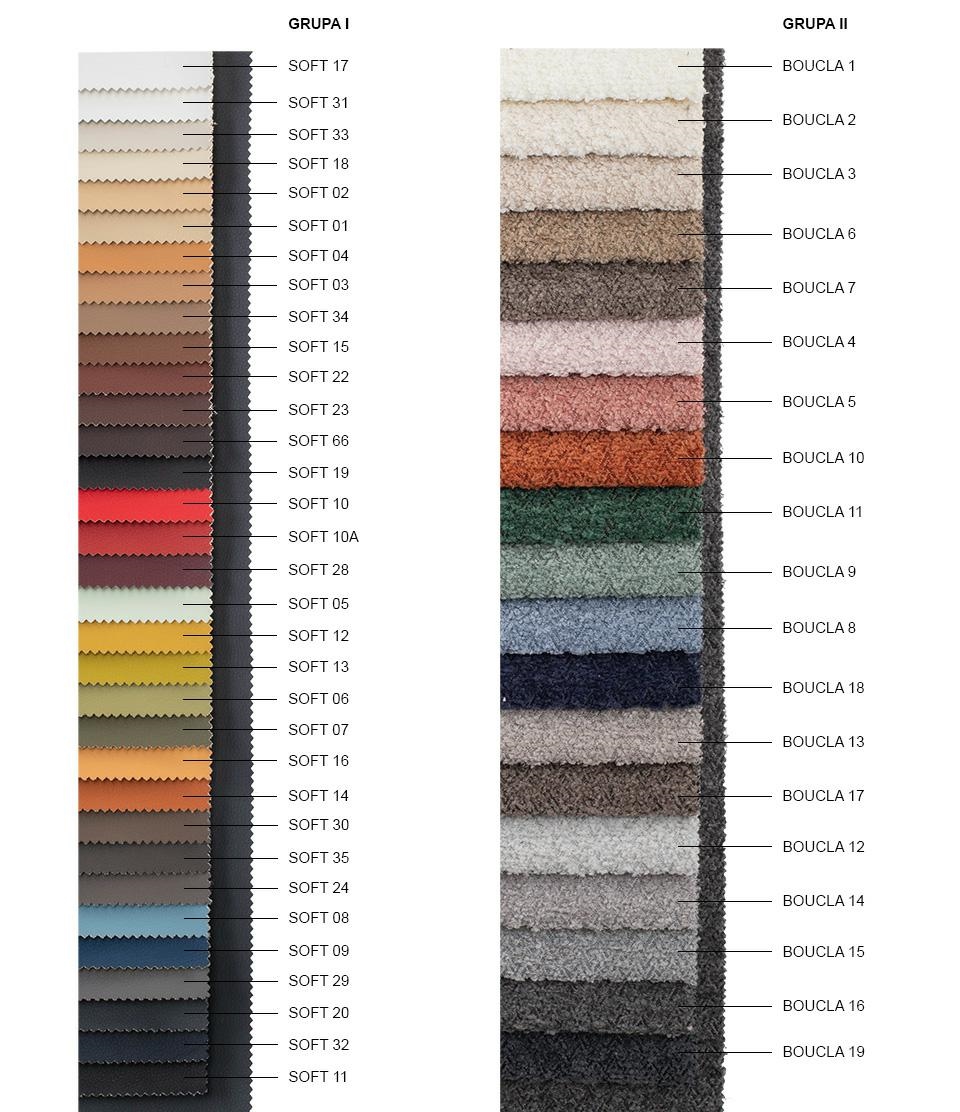 Canapea Pillow 255x102x90 cm, Arc Ondulat Poso 39 - King Home [18]