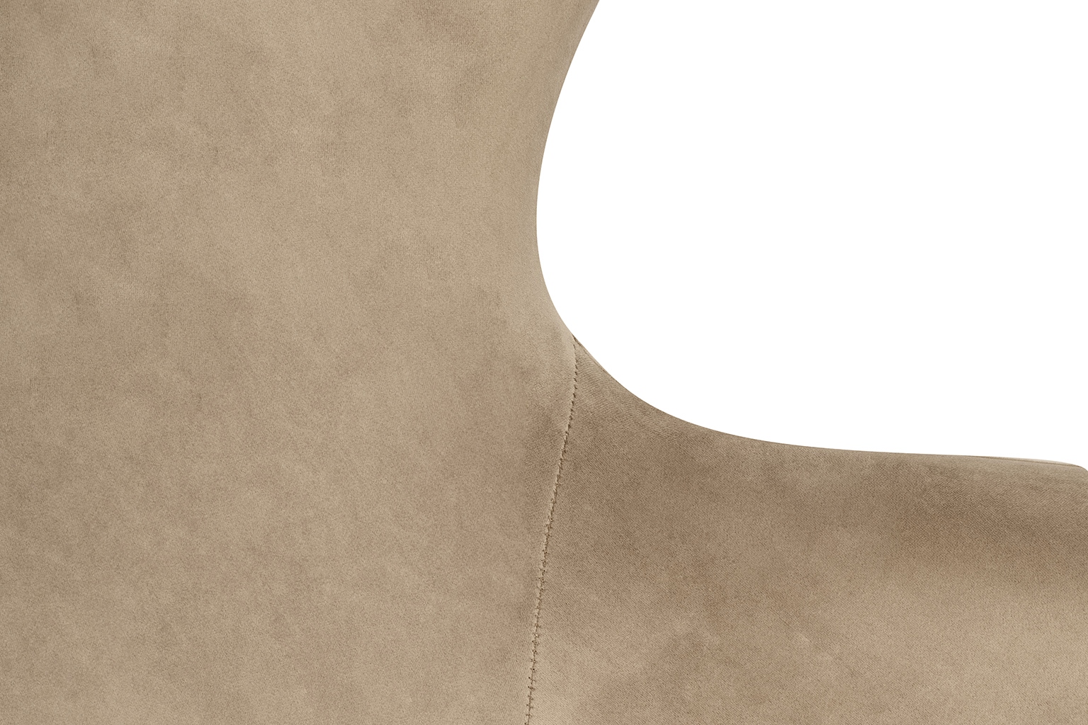 Fotoliu Egg Szeroki Velvet 80x70x110 cm, 100% Poliester și Metal Khaki - King Home [5]