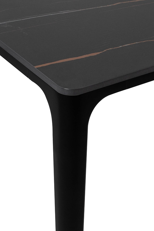 Masă de Dining Slim, Negru - King Home [3]