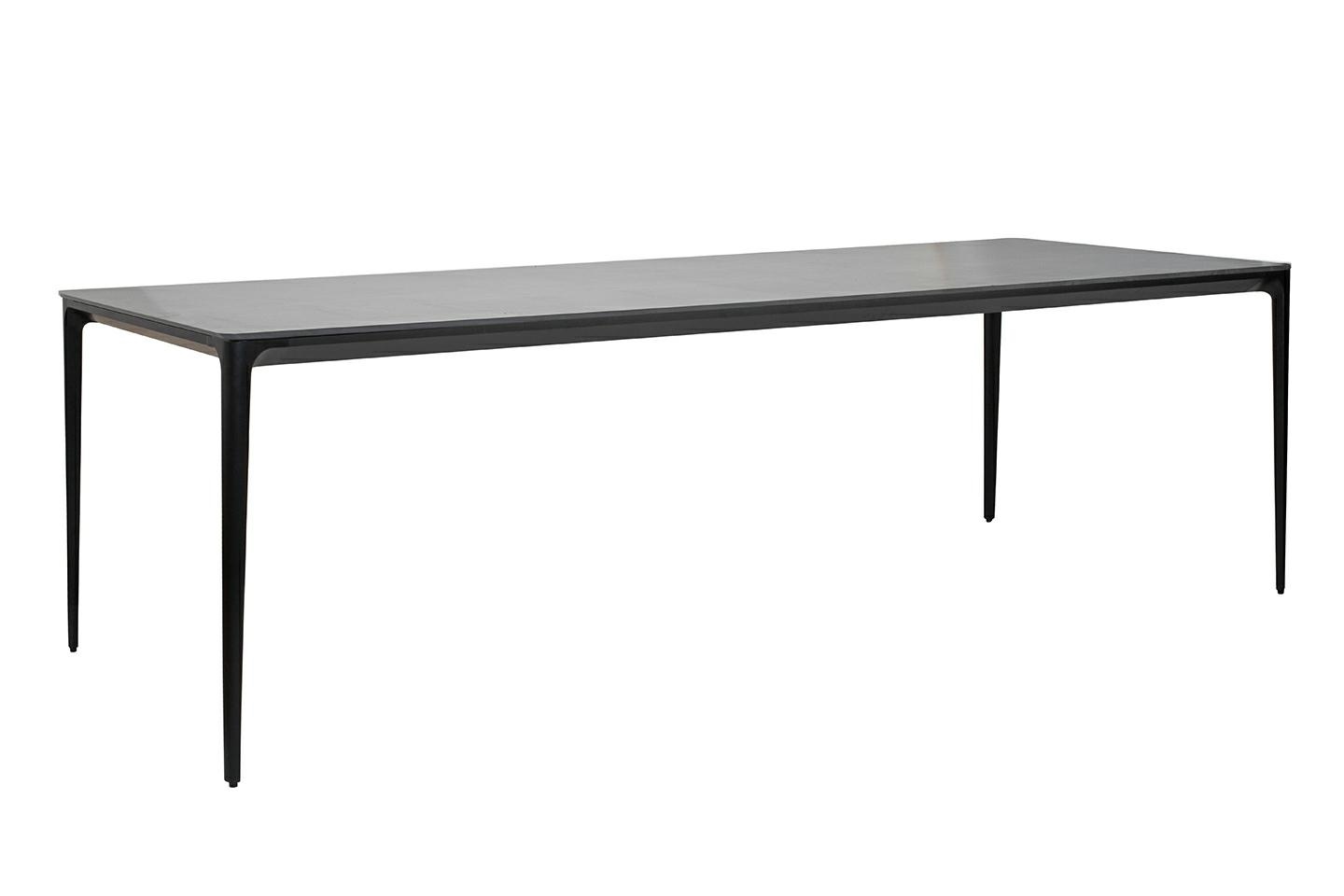 Produse - Masă de Dining Slim, Negru - King Home