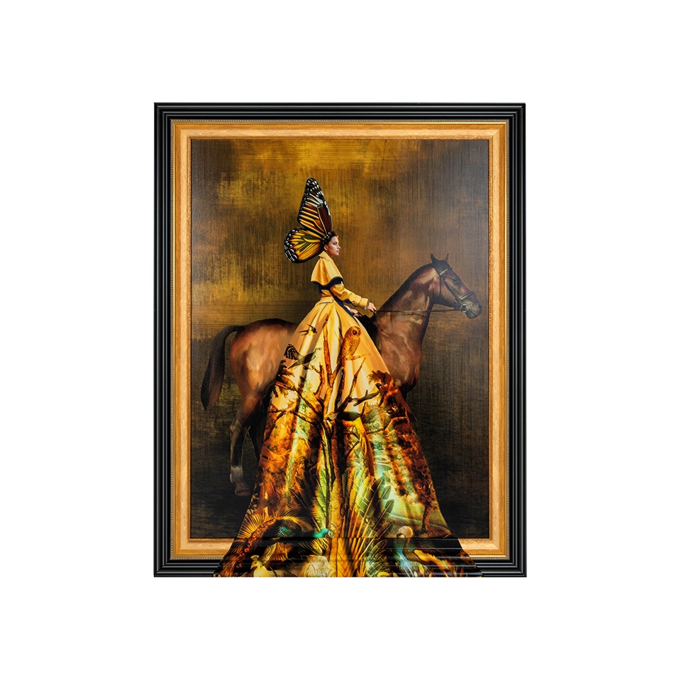 Produse - Tablou Decorativ Dress 110x3x140 cm - King Home