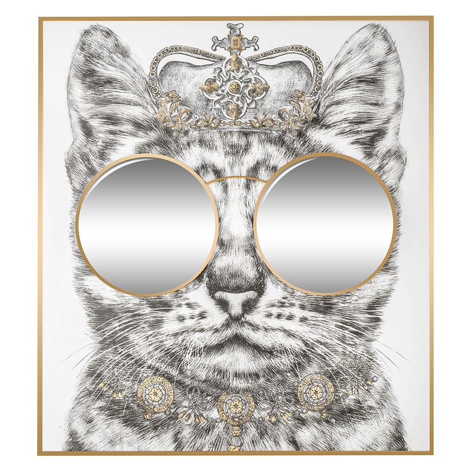 Produse - Tablou Decorativ Cat 193x3x213 cm - King Home