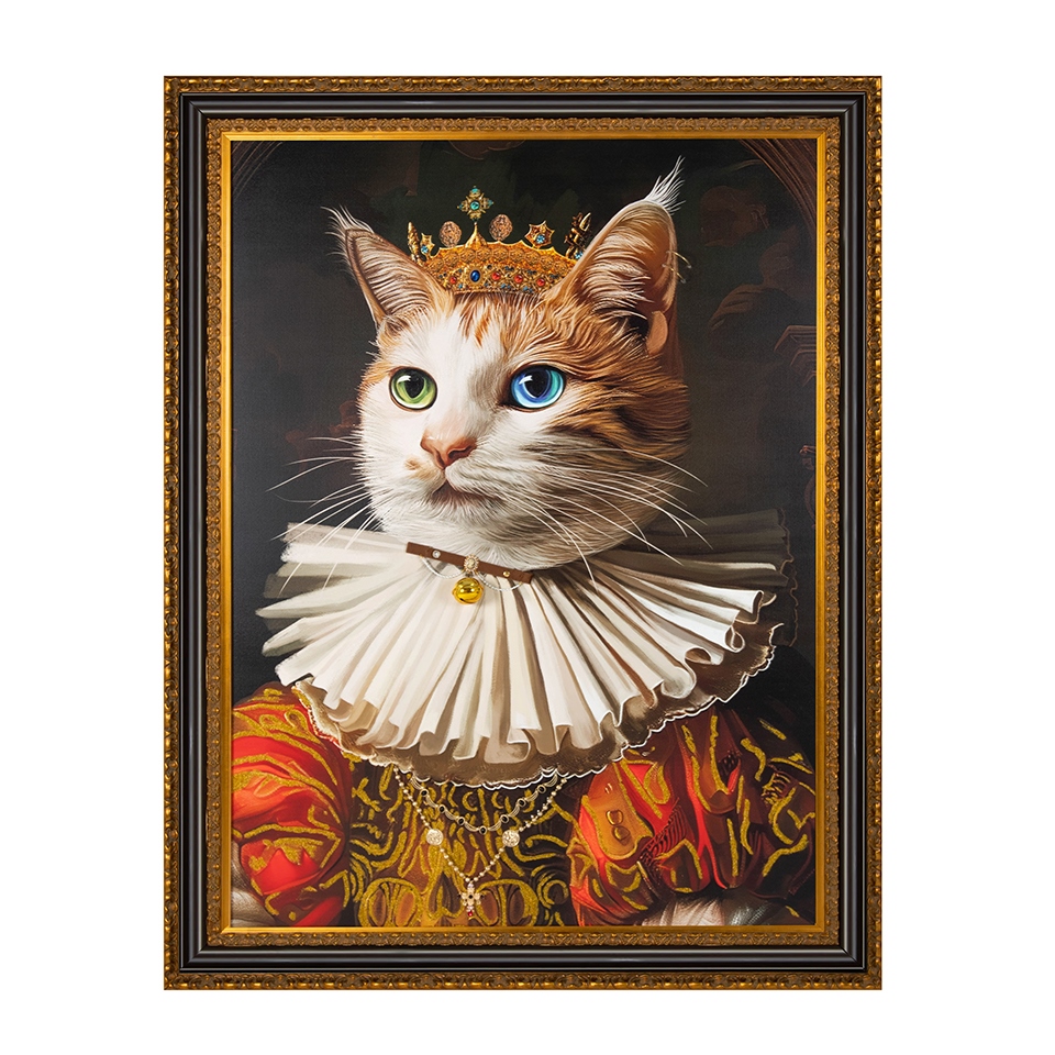 Decoratiuni - Tablou Decorativ Your Highness 140x3x180 cm, Pânză - King Home