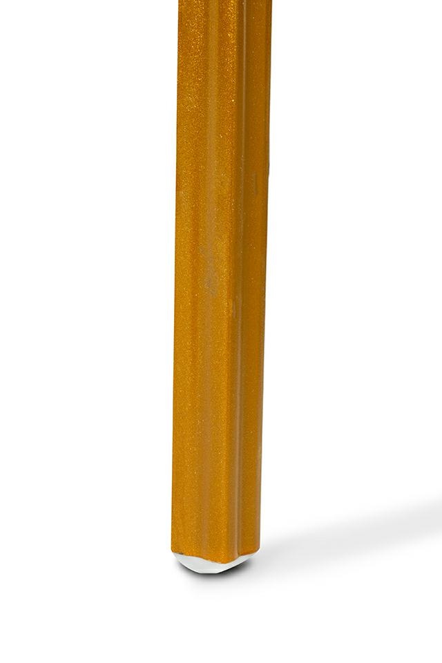 Scaun Heros 46x58x93,5 cm, Roșu, Auriu - King Home [8]