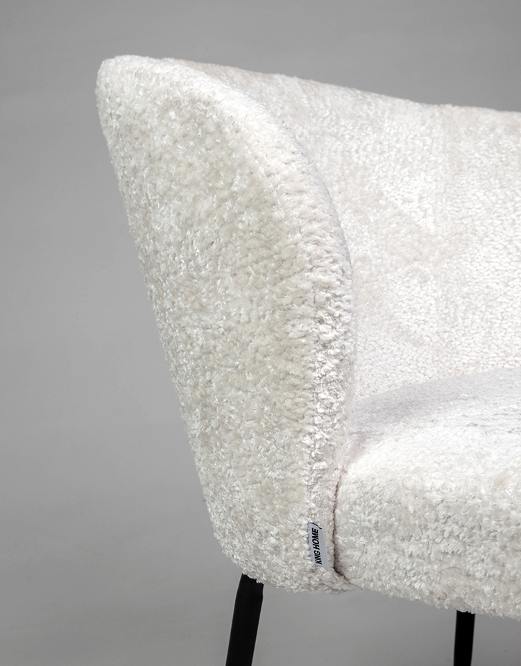 Scaun Greta 56x59x81 cm, Alb - King Home [5]