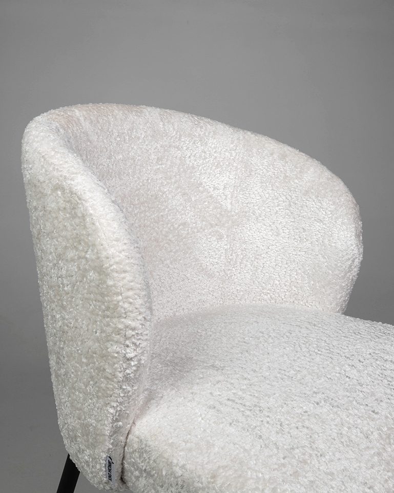 Scaun Greta 56x59x81 cm, Alb - King Home [6]