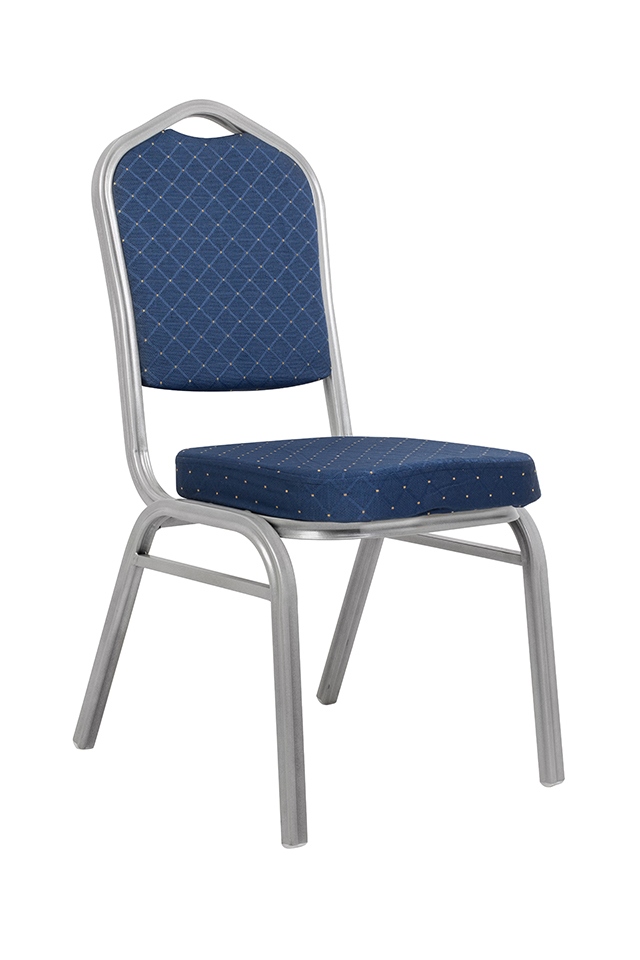 Scaune - Scaun Ares 46x58x93,5 cm, Oțel Vopsit în Câmp Electrostatic Albastru - King Home