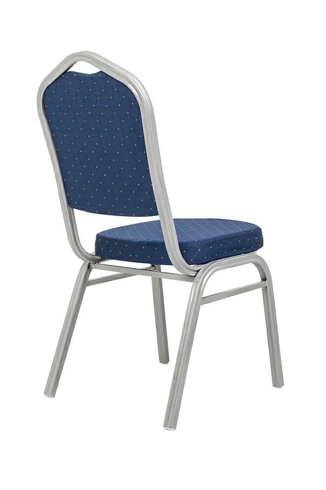 Scaun Ares 46x58x93,5 cm, Oțel Vopsit în Câmp Electrostatic Albastru - King Home [2]