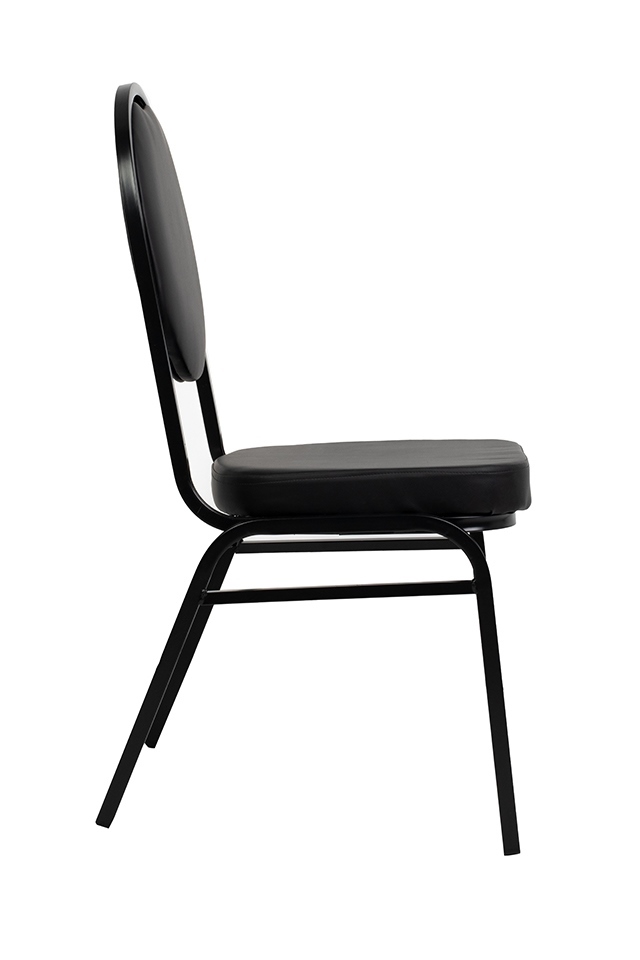 Set de 6 Scaune Hebe 44x56x93,5 cm, Negru - King Home [2]