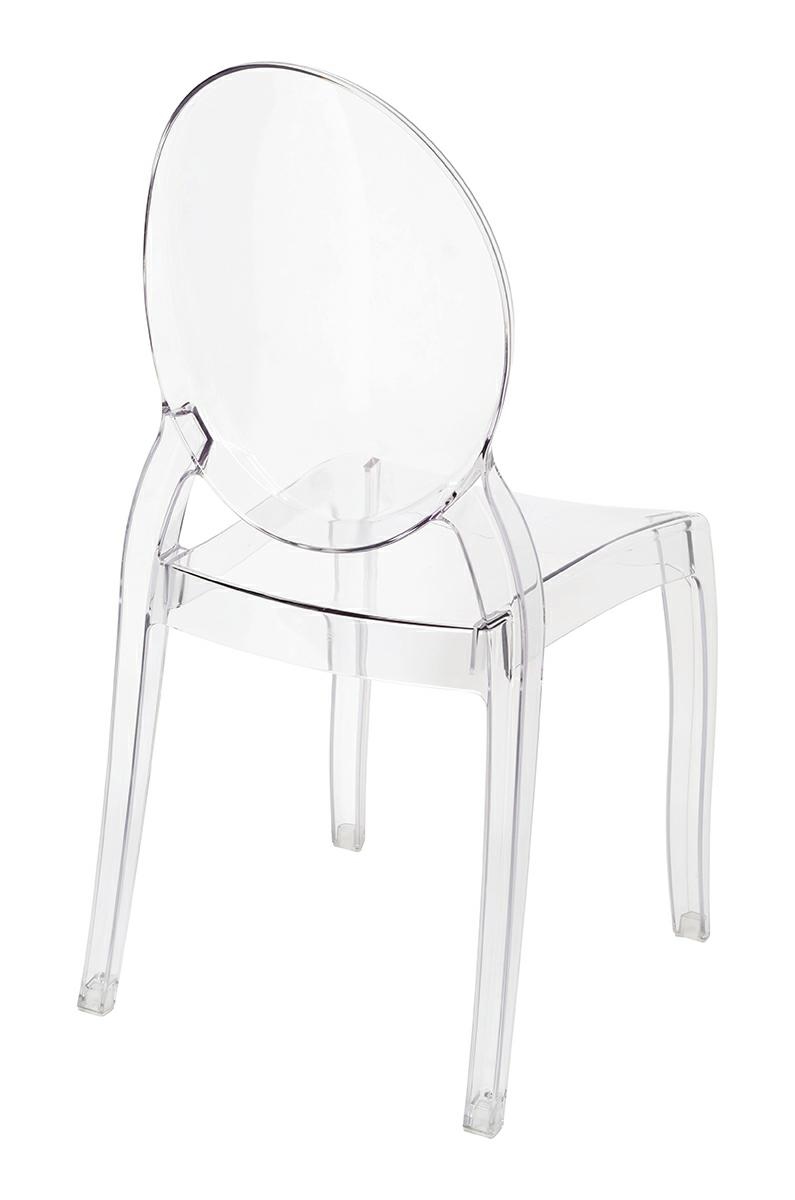Scaun Elizabeth 43x53x94,5 cm, Policarbonat Transparent - King Home [4]