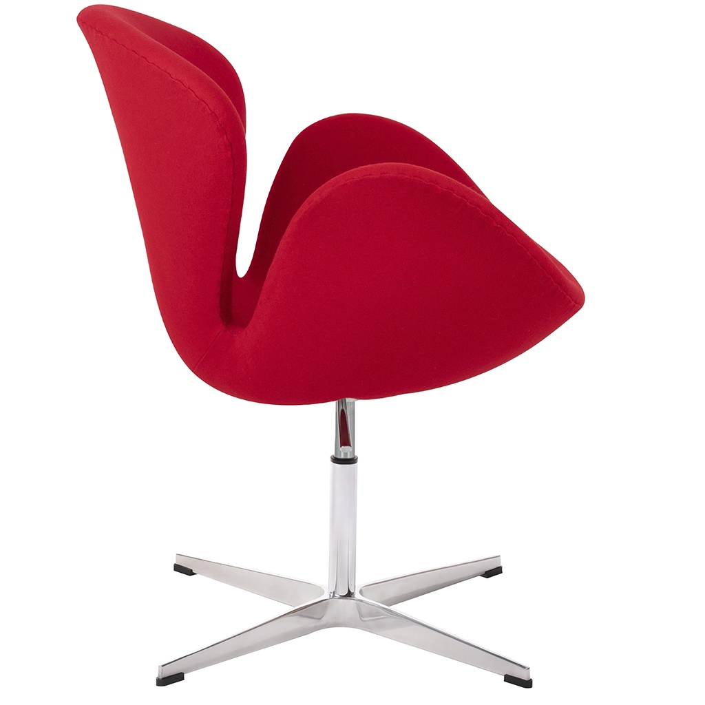 Fotoliu Swan Premium, Roșu - King Home [5]