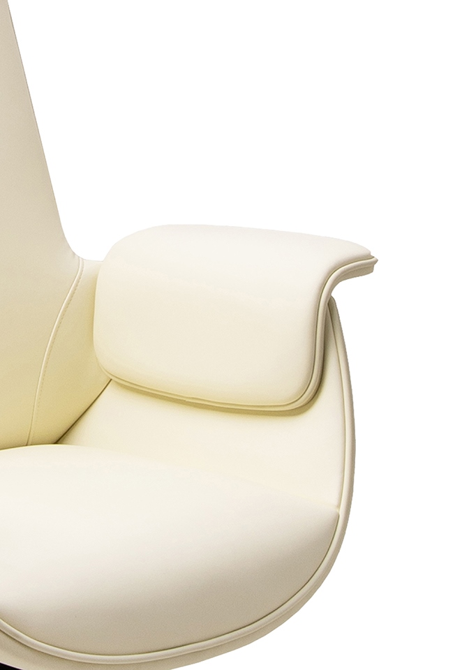 Scaun de Birou Admiral, Piele Ecologică Bej - King Home [7]