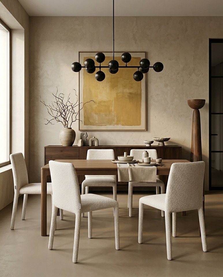 Scaun Alya 40x48x82 cm, Bej - King Home [9]