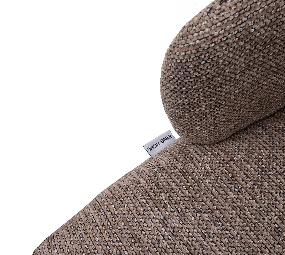 Scaun Akira 45x50x83 cm, Maro/Taupe - King Home [5]
