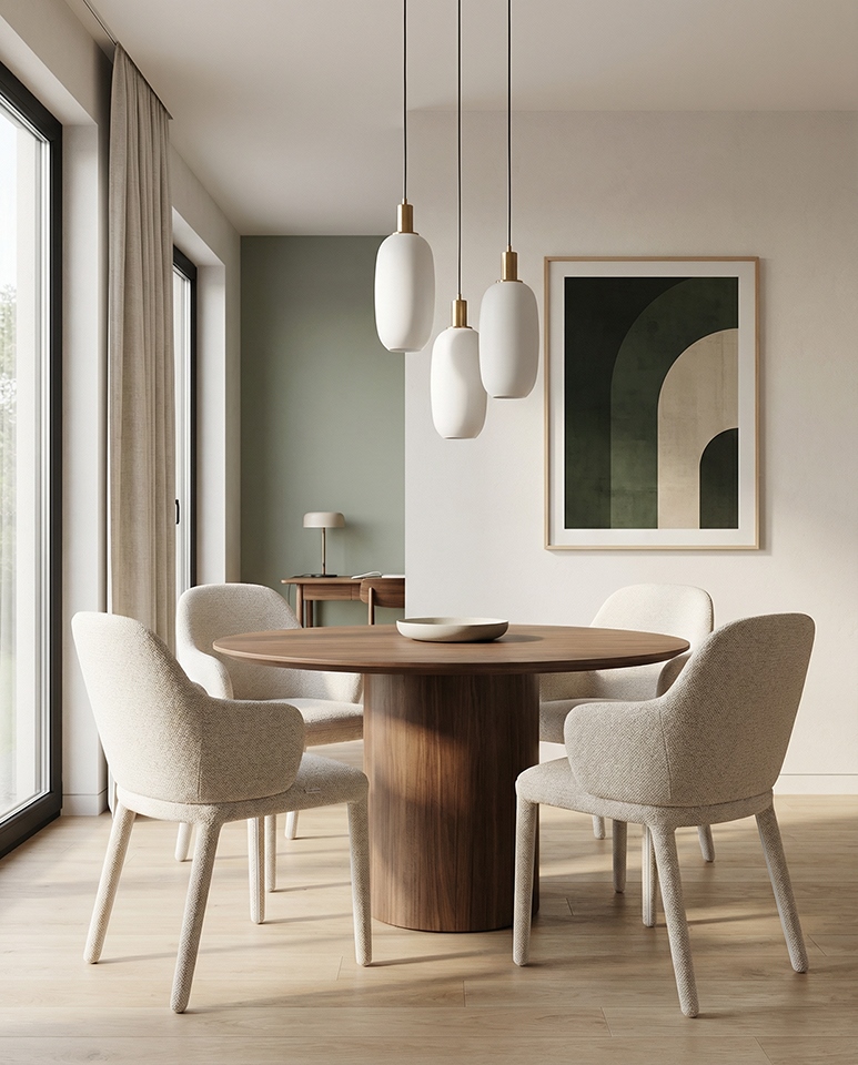 Scaun Akira 45x50x83 cm, Bej - King Home [9]