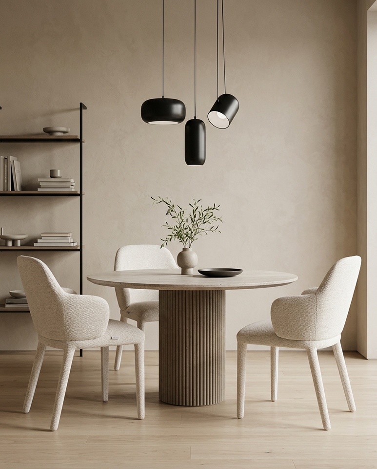 Scaun Akira 45x50x83 cm, Bej - King Home [7]
