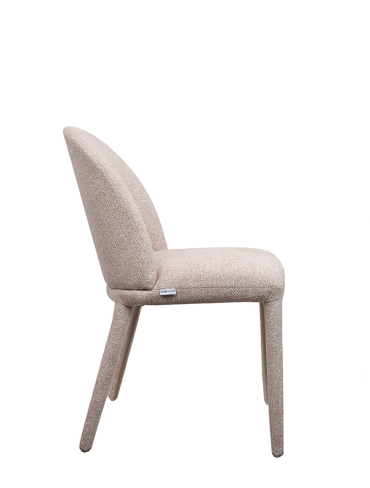 Scaun Tuya 45x53x84 cm, 100% Poliester Bej - King Home [3]