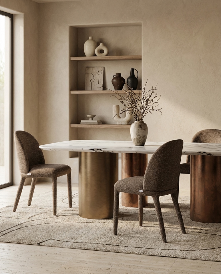 Scaun Tuya 45x53x84 cm, Maro - King Home [9]