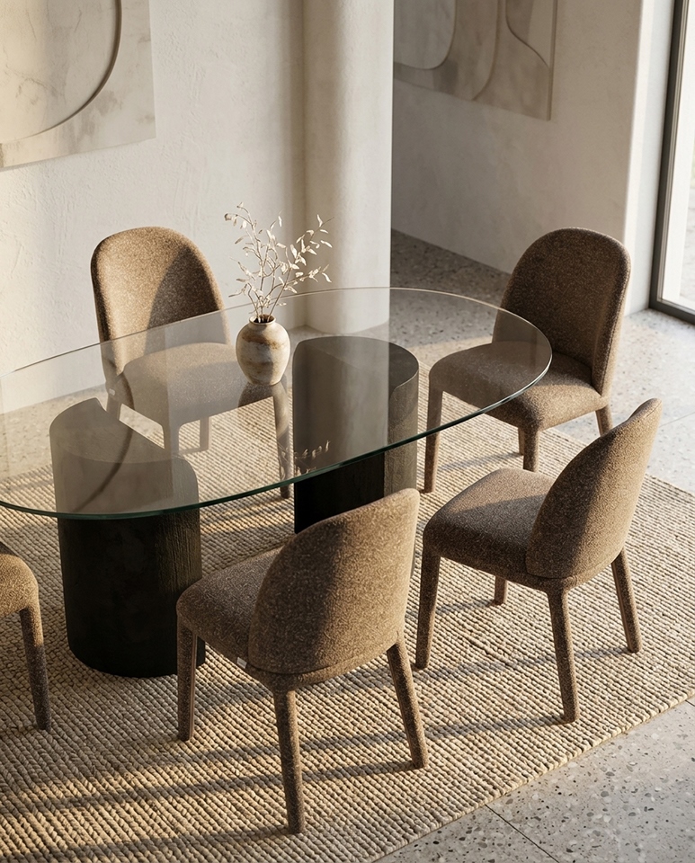 Scaun Tuya 45x53x84 cm, Maro - King Home [7]