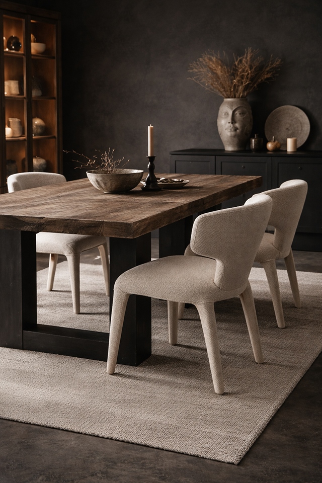 Scaun Apulia 50x48x79 cm, Bej - King Home [10]