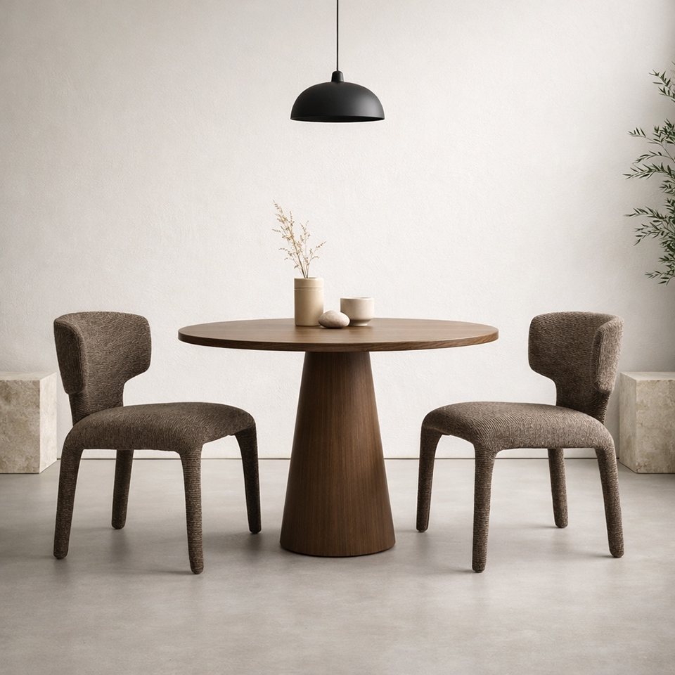 Scaun Apulia 50x48x79 cm, Maro/Taupe - King Home [7]