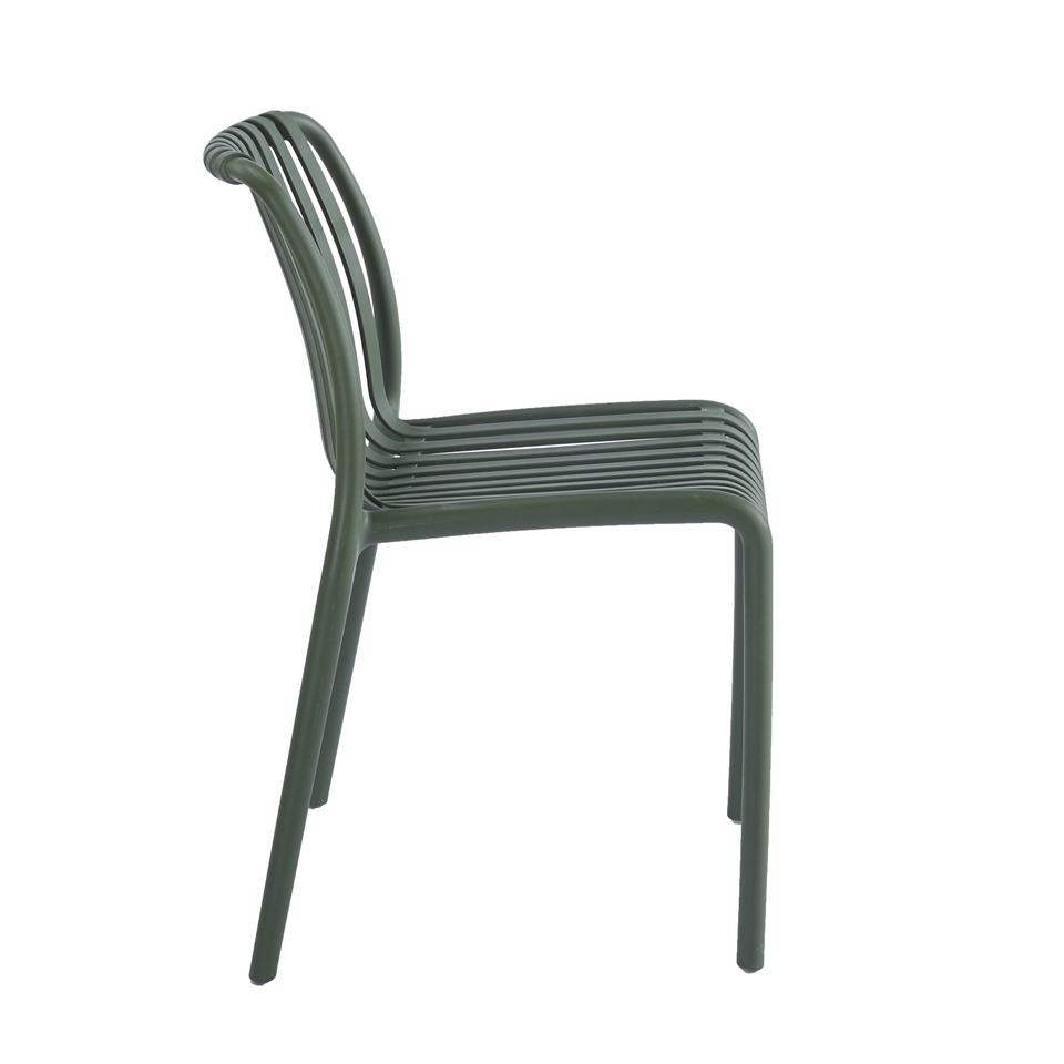 Scaun Strips UV 40x40x78 cm, Plastic Verde - King Home [2]