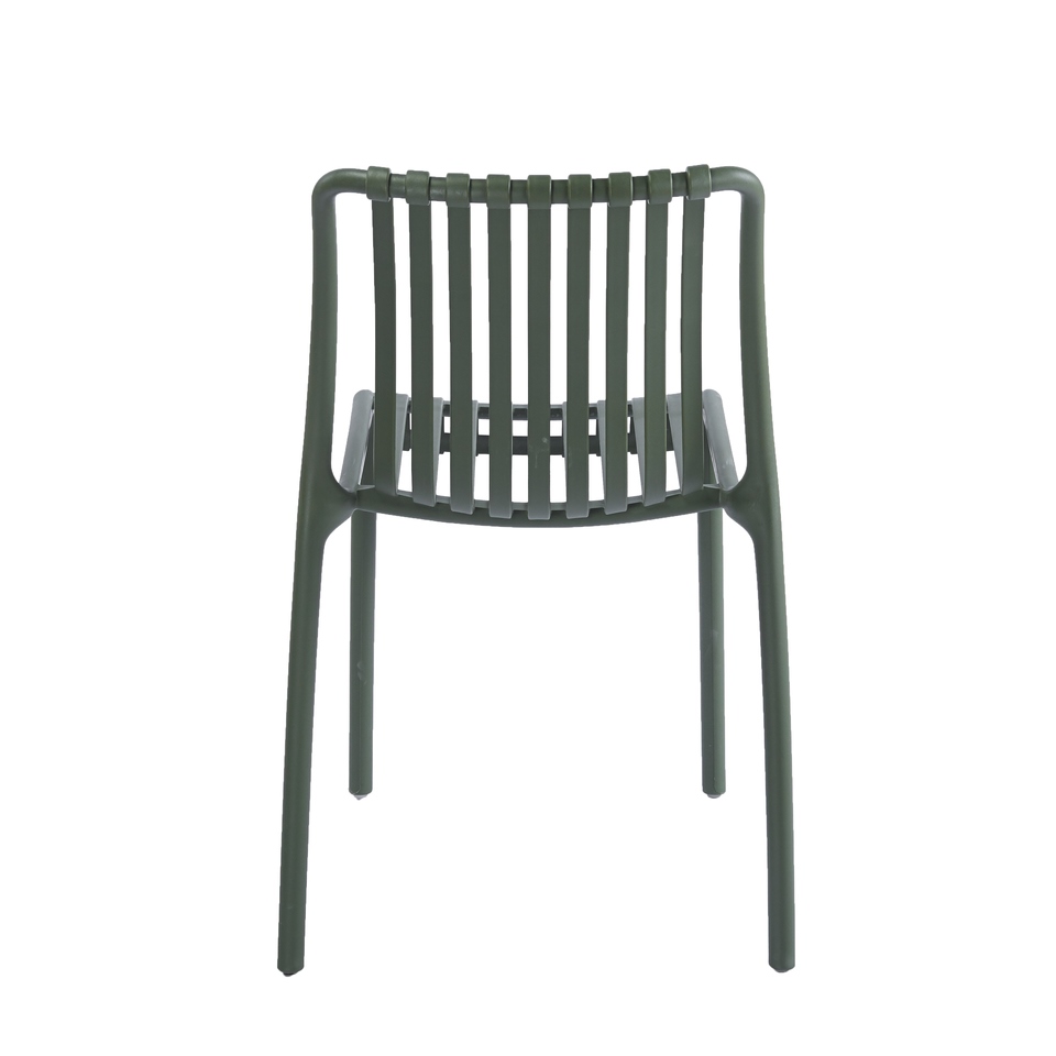 Scaun Strips UV 40x40x78 cm, Plastic Verde - King Home [4]