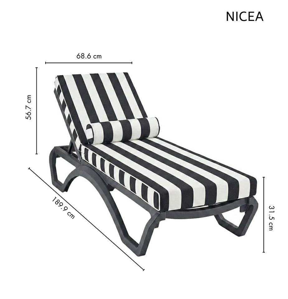 Set de Grădină Nicea UV, Alb-Negru - King Home [9]