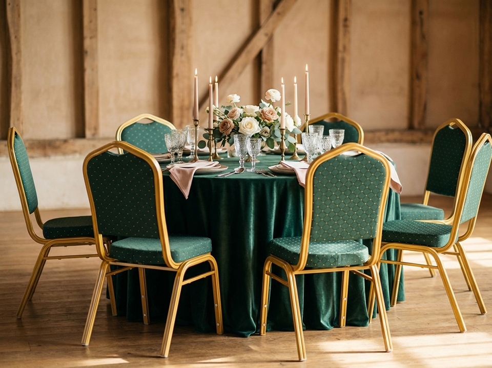 Scaun Hekate 46x58x93,5 cm, Verde - King Home [10]