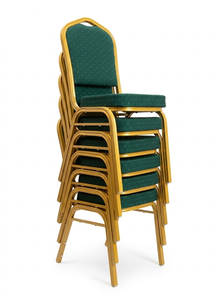 Set de 6 Scaune Hekate 46x58x93,5 cm, Verde - King Home [6]