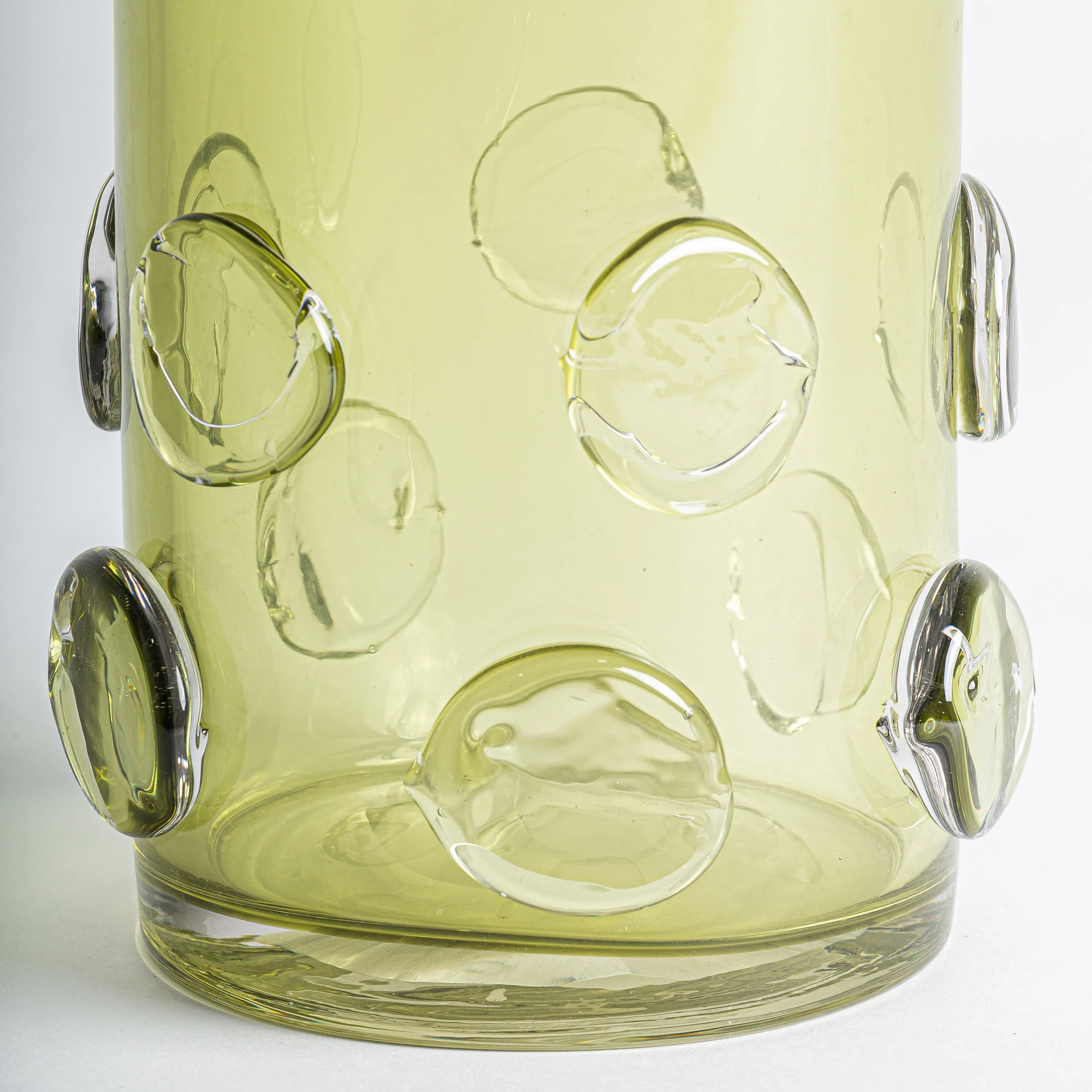 Vaza Decorativa din Sticla, Verde, 17x17x25 cm - VicalHome 37266 [6]