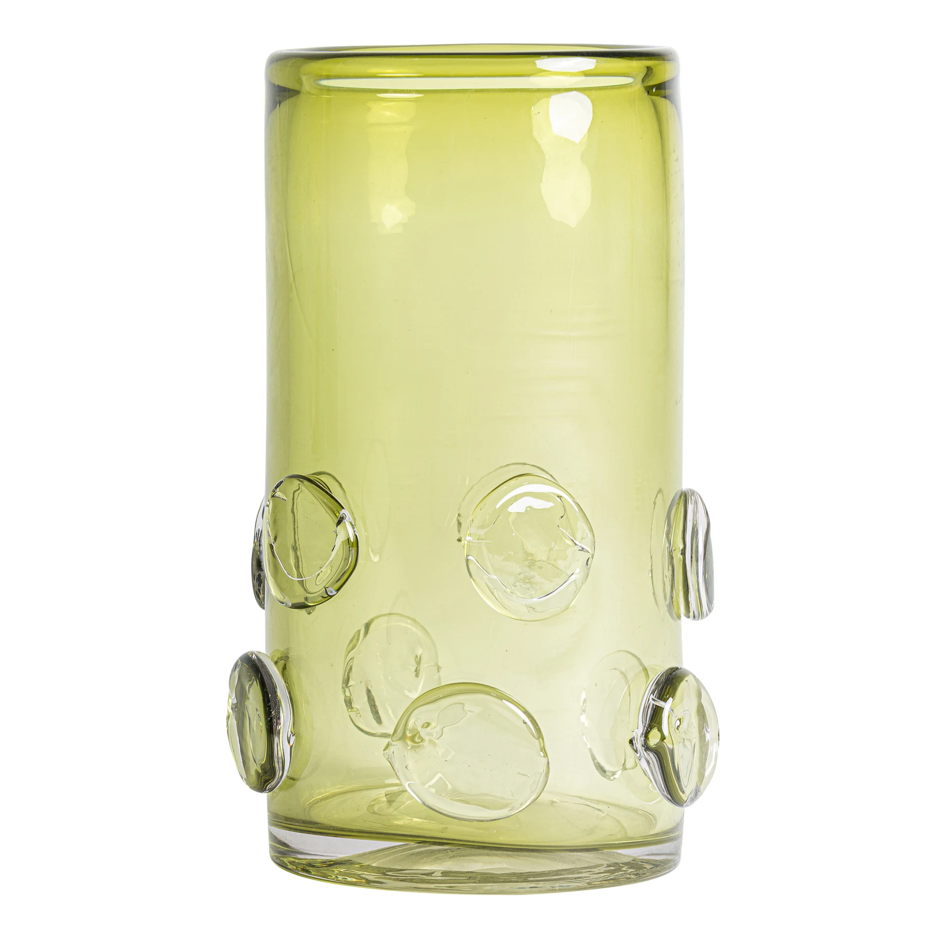 Vaza Decorativa din Sticla, Verde, 17x17x25 cm - VicalHome 37266 [2]