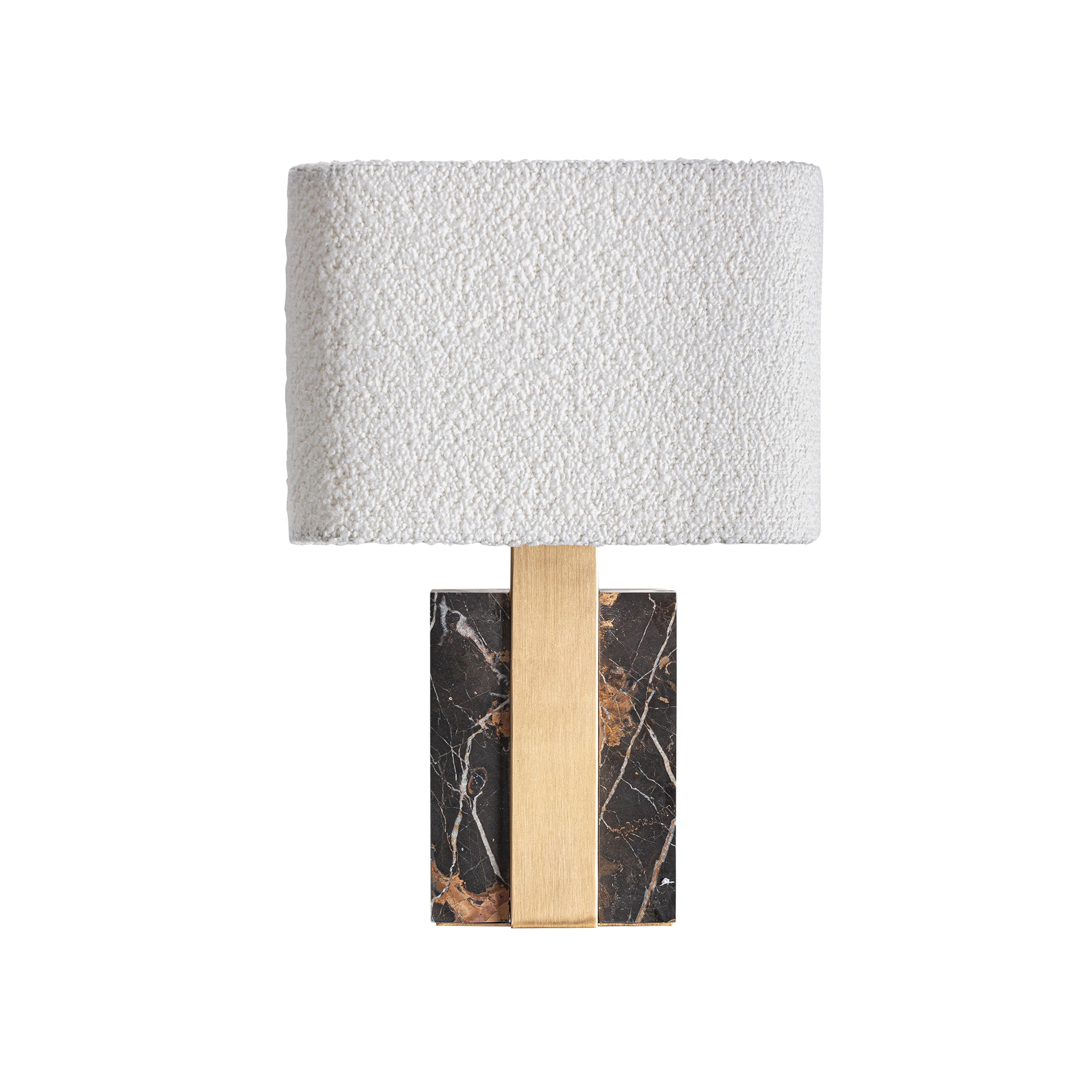 Aplica LED din Poliester, Otel si Marmura, Nuante Inchise, 24x14x34 cm, Stil Art Deco - VicalHome 36539 [6]