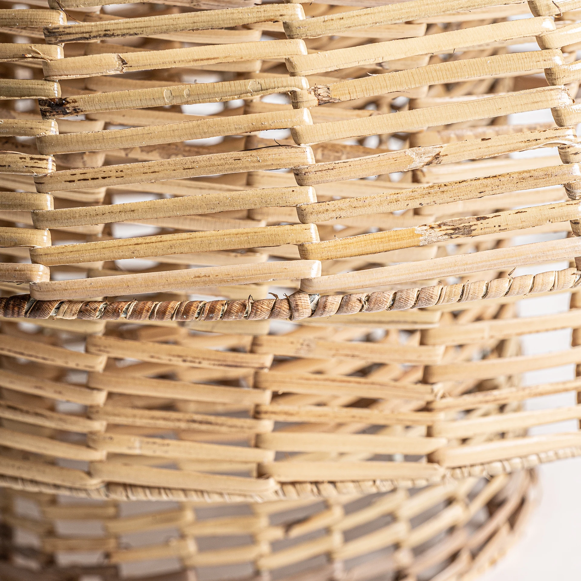 Lampa de tavan plisata din ratan VicalHome 28515 [19]