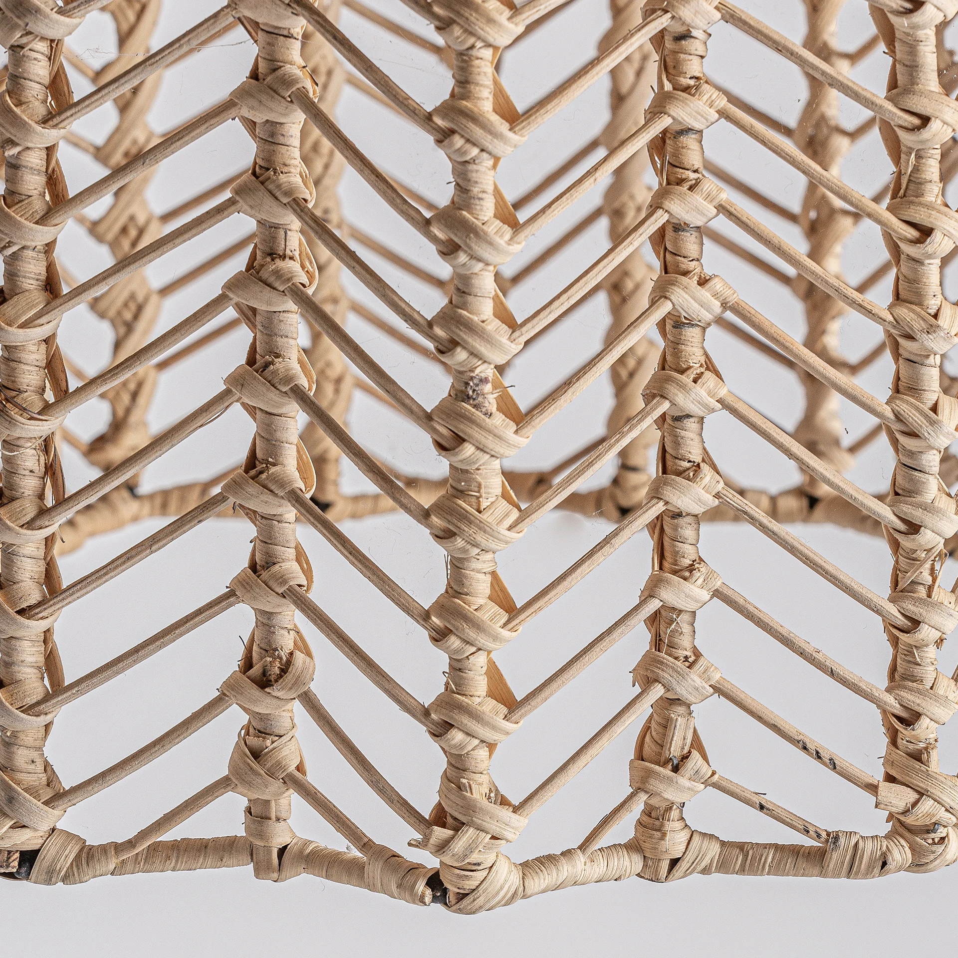 Lampa de tavan plisata din ratan VicalHome 29932 [9]