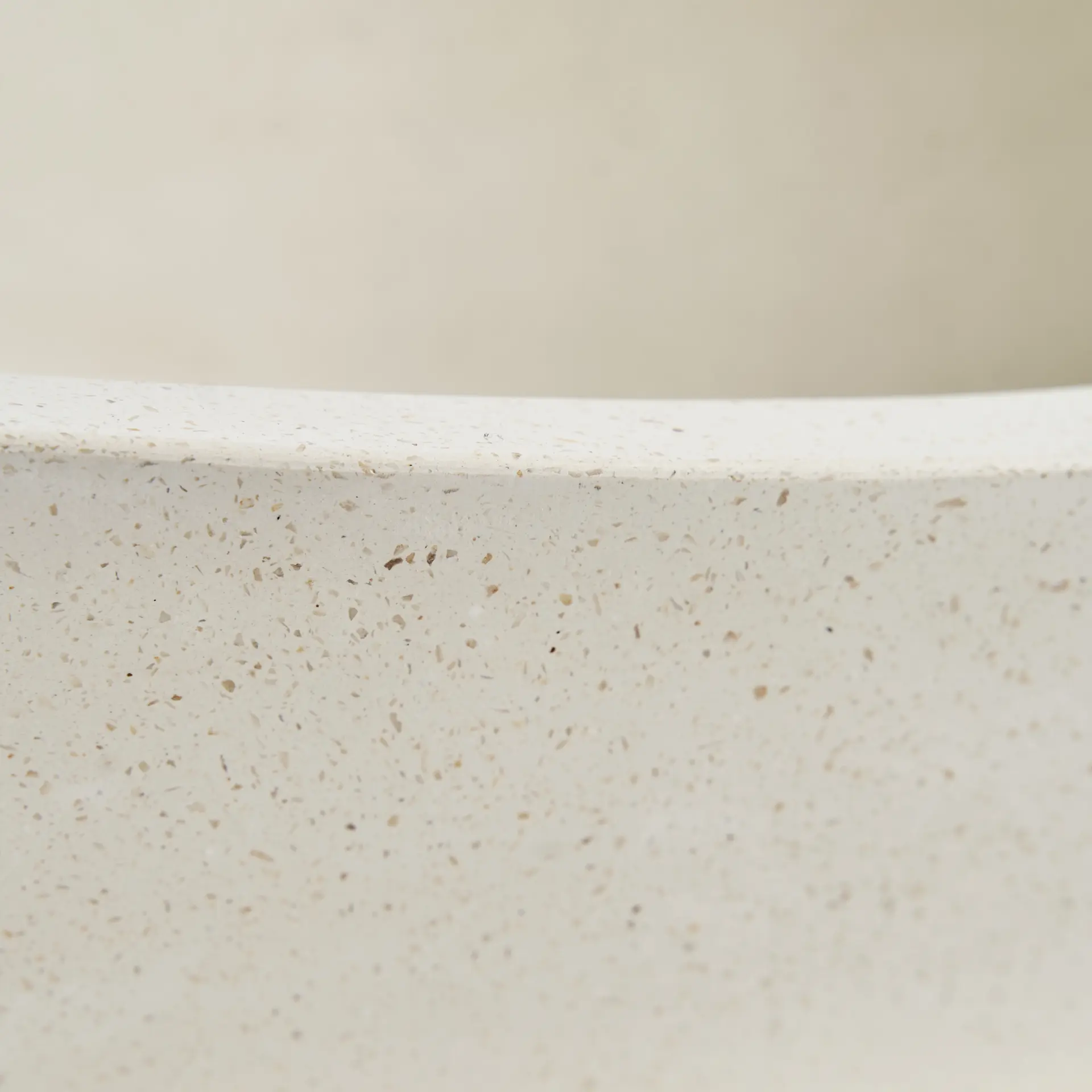 Lavoar Lussac din Terrazzo Alb, 64x44x20cm, VicalHome 38689 VicalHome 38689 [3]