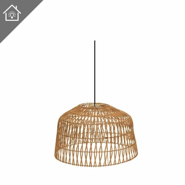Produse - Pendul Amalfi 50 Indoor 49x49x28 cm, Fibre Naturale, Protecție IP20 - New Garden