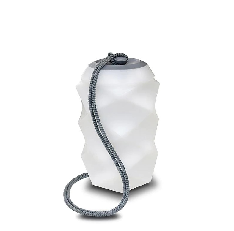 Produse - Lampă Portabilă Bita 17,5x17,5x30 cm, Gri - New Garden