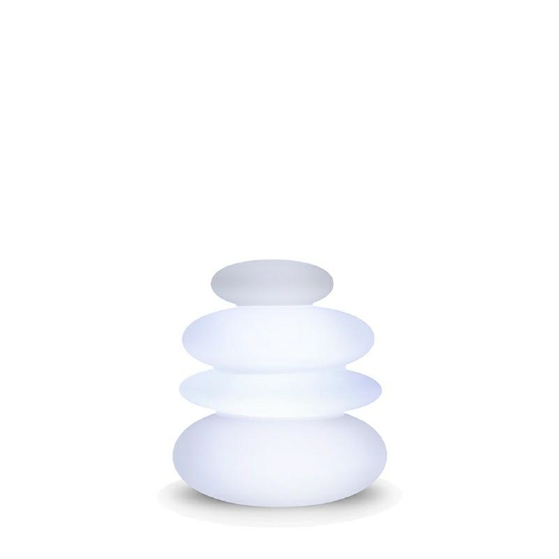 Lampă de Grădină Balans Battery 60x36,5x65 cm, Alb, Protecție IP54 - New Garden [2]