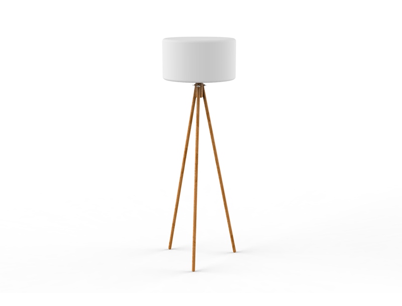 Lampă de Podea Chloe 43x43x140 cm, Lemn - New Garden [2]