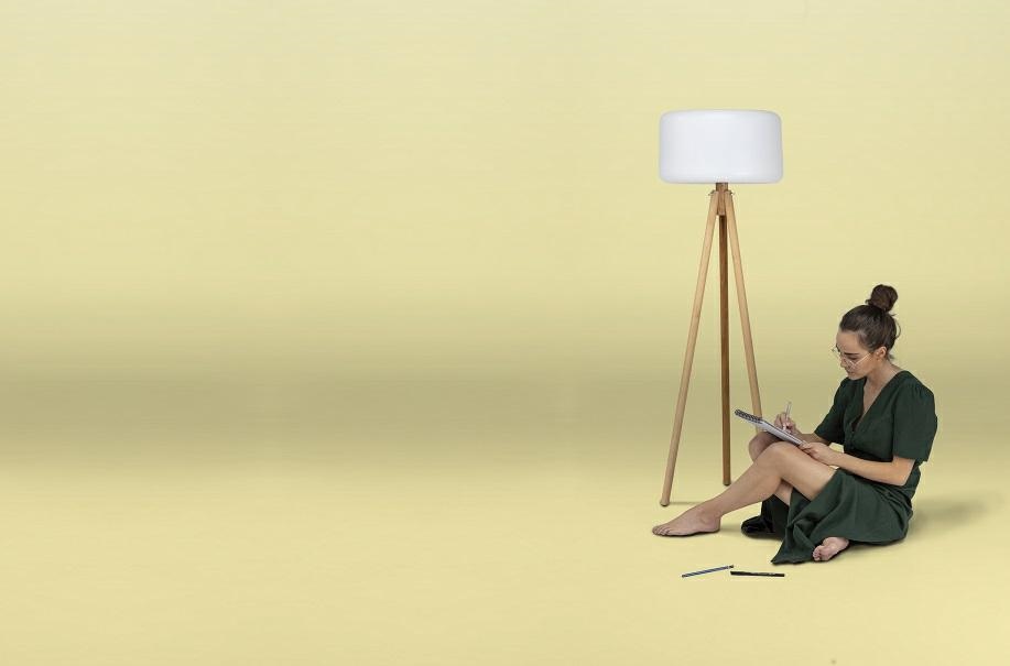 Lampă de Podea Chloe 43x43x140 cm, Lemn - New Garden [4]